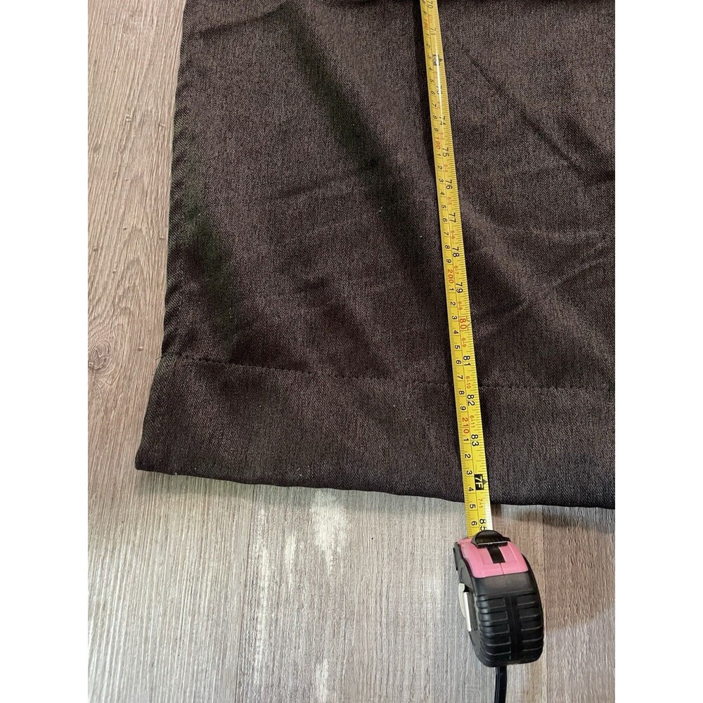 2 Pack Sun Zero Blackout Curtains 84x39 Rod Pocket Noise Reduction Energy Saving - Picture 4 of 7